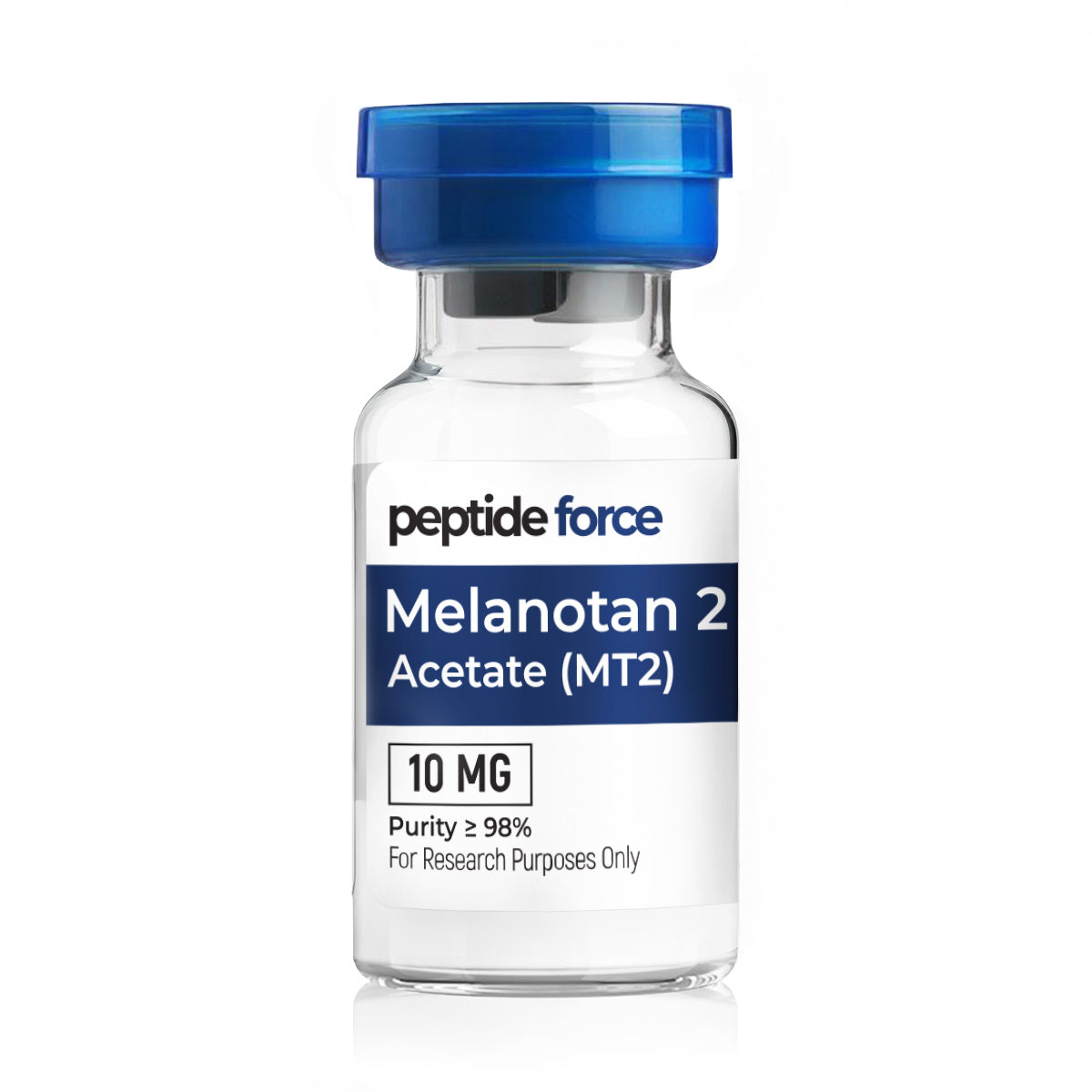 Melanotan 2 Acetate (MT2) 10mg - peptid liofilizat, flacon pentru scopuri de cercetare