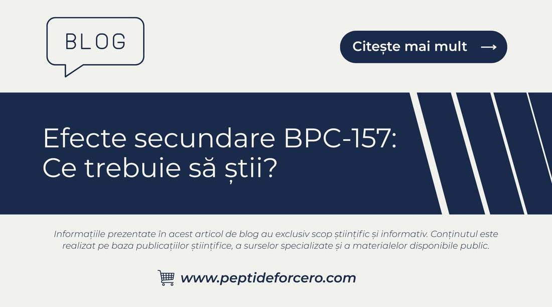 bpc 157 efecte secundare