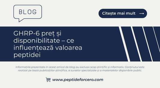 GHRP 6 pret si disponibilitate