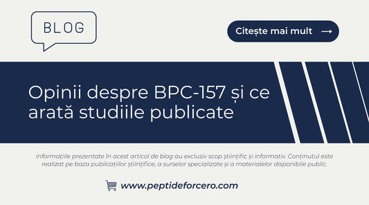 Opinii despre BPC 157