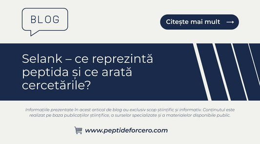 Selank ce reprezinta peptida 