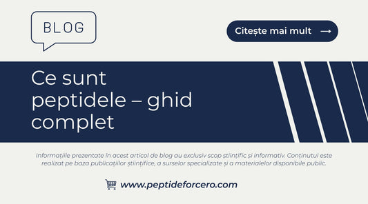 ce sunt peptidele ghid complet