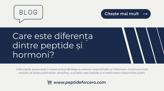 Care este diferența dintre peptide și hormoni