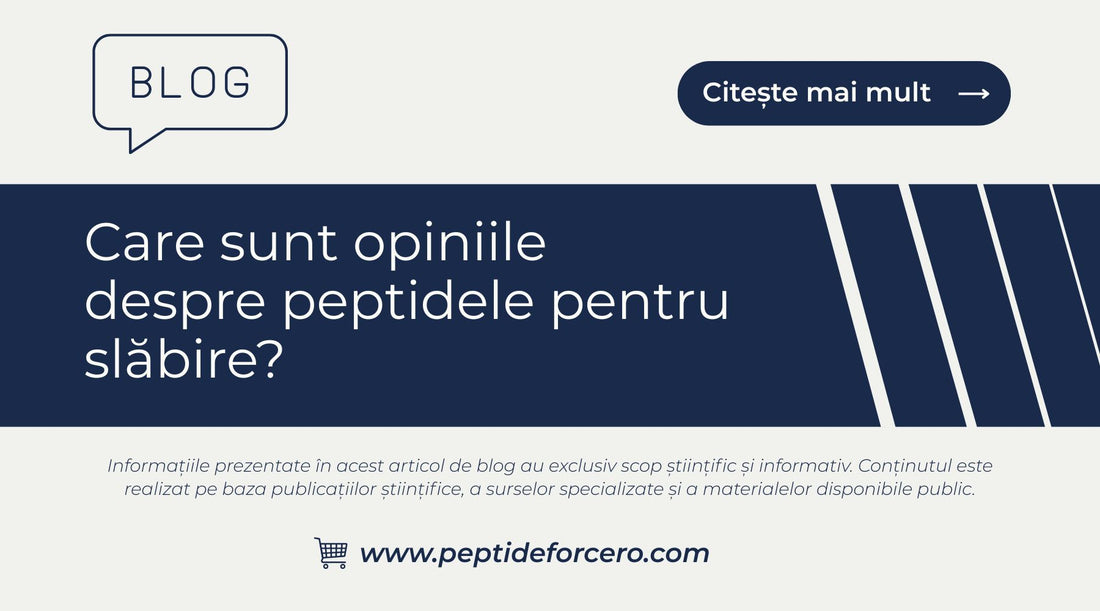 Care sunt opiniile despre peptidele pentru slăbire