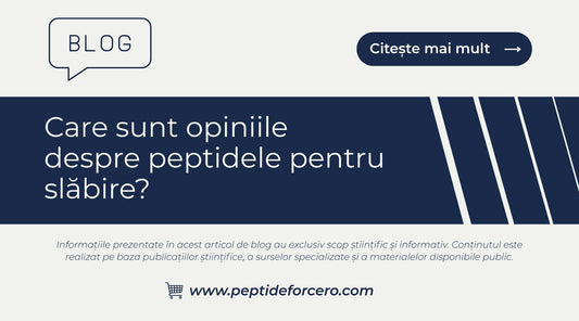 Care sunt opiniile despre peptidele pentru slăbire