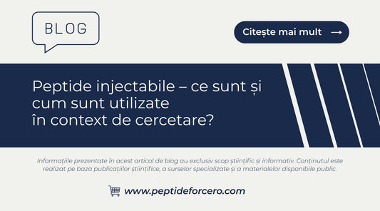 ce sunt peptide injectabile