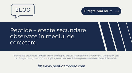 Peptide – efecte secundare 