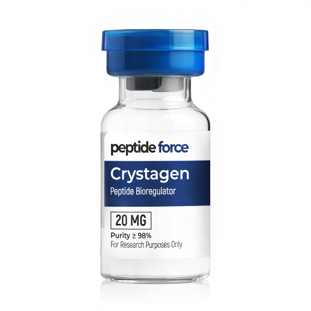 Crystagen (Bioregulator peptidic) 20mg - peptid liofilizat, flacon pentru scopuri de cercetare