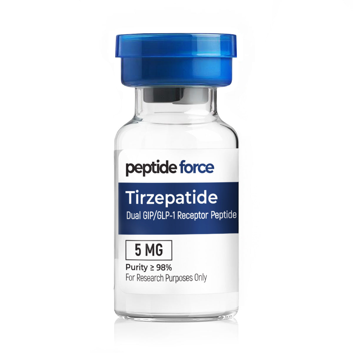 Tirzepatide (Tirzepatida) 5 mg - peptid liofilizat, flacon pentru scopuri de cercetare